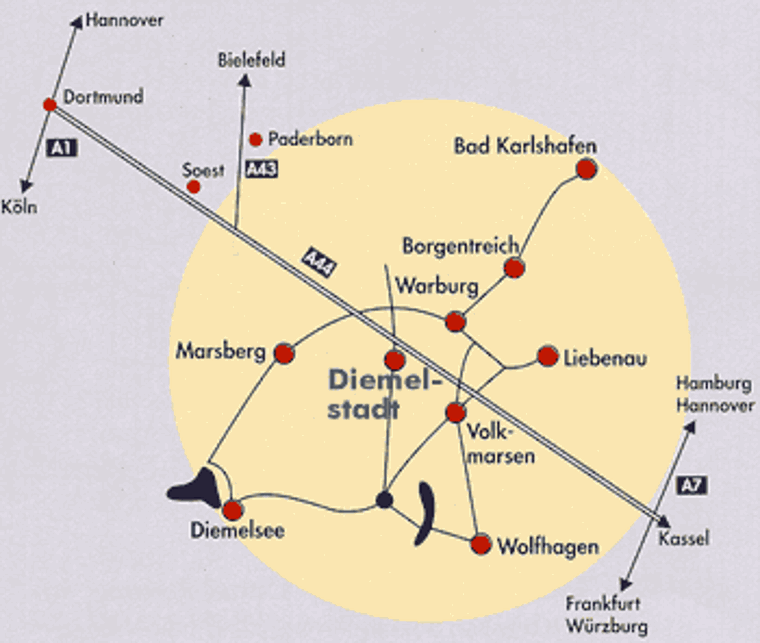 Verkehrsanbindung Startseite